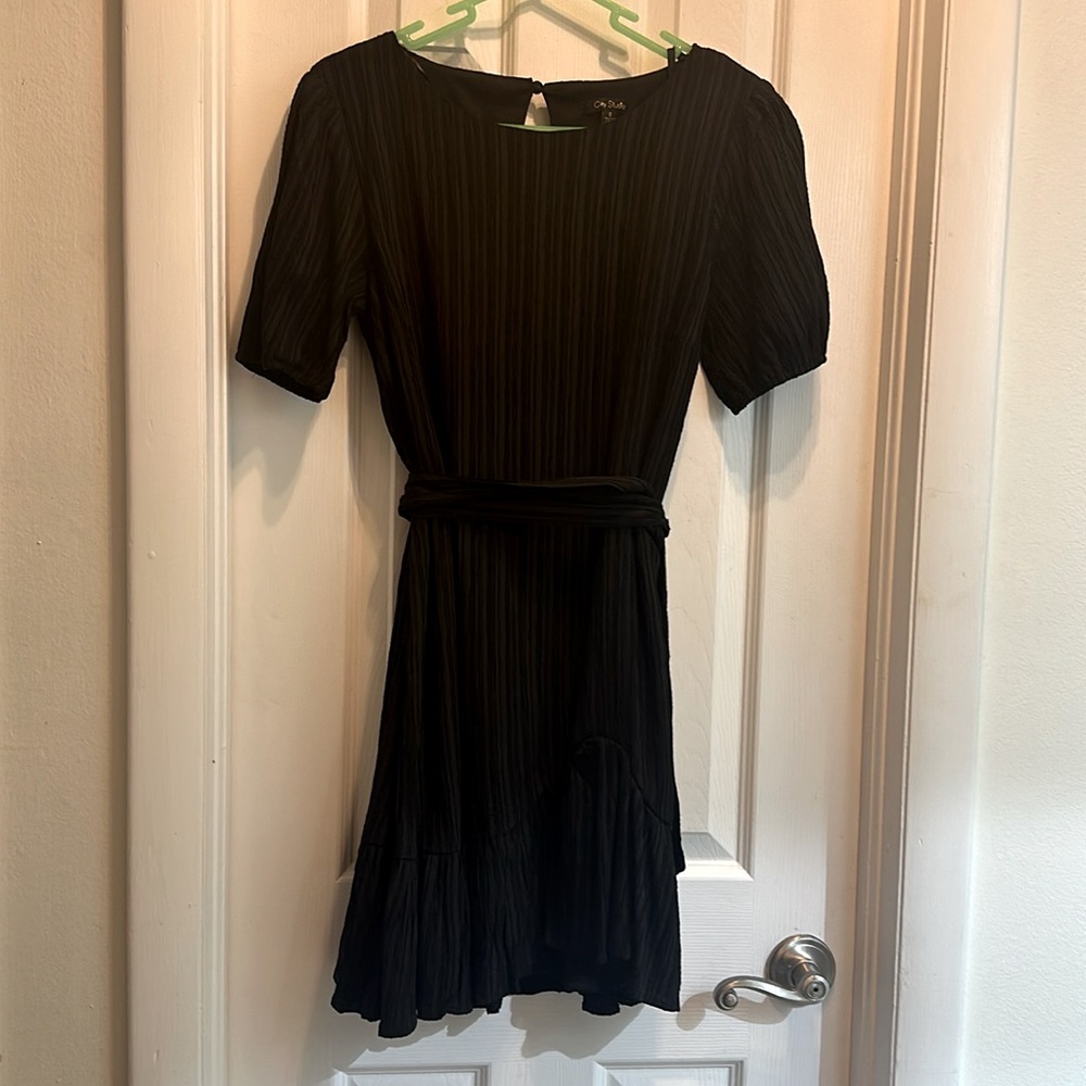 Short black dress